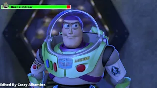 Toy Story 2 (1999) Space Battle with healthbars