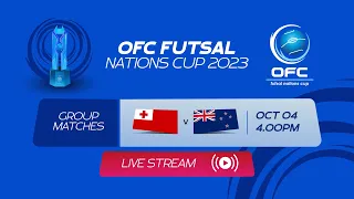 Tonga vs New Zealand - OFC FUTSAL Nations Cup 2023