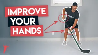 IMPROVE YOUR HANDS WITH THIS STICKHANDLING SESSION! 🏒