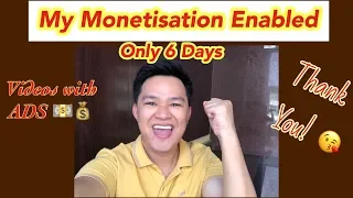 My youtube monetization enabled in just 6 Days | Channel Update | Thank You ChoieFam