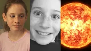 11-vuotias tyttö on allerginen Auringonvalolle...