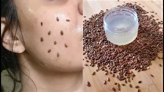 Do this 10 mins Every Morning & look 18 years old, Skin Tightening Face Mask Anti Aging Flaxseed Gel