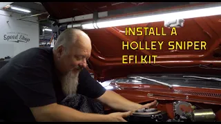 How to install a Holley Sniper EFI kit