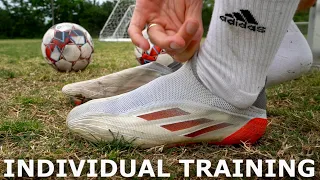 Full Individual Training Session For Footballers | Improve Your Technical Ability