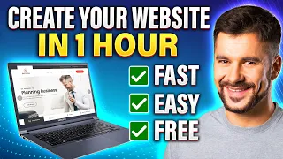 How To Make A Professional Website in Less than 1 Hour (Updated 2024) | Step by Step Tutorial