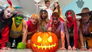 FÊTE D'HALLOWEEN TOUTE LA NUIT SUR LE CAMPUS 🎃 Qui raconte l'histoire la plus effrayante ?