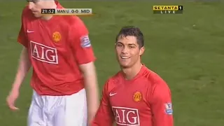 Cristiano Ronaldo Vs Middlesbrough Home English Commentary  29 12 08   480p