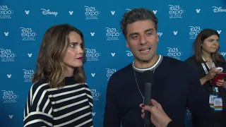 D23 Expo: An Interview with Keri Russell and Oscar Isaac on 'Star Wars: The Rise of Skywalker'