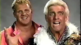 Mr. Perfect & Ric Flair - WrestleMania Promo [1992-02-22]