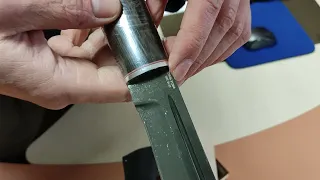 Видео отзыв на охотничий нож сталь клинка х12мф