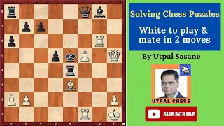 White to play & mate in 2 moves for Beginners (Puzzle #345)