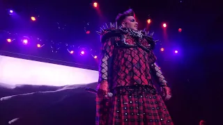 4k Adam Lambert - Chokehold / Sleepwalker - LV3 - 10-29-22