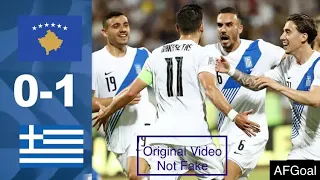 Greece 🇬🇷 VS 🇽🇰 Kosovo ( 1 : 0 ), UEFA Nations League Football Match Highlight