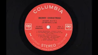 Merry Christmas - Johnny Mathis - CS 8021 - 1959 - Vinyl Record LP Full Album