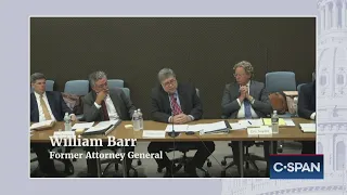 Former Attorney General Bill Barr Testimony Before January 6th Committee