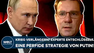 UKRAINE-INVASION: Krieg verlängern? Experte entschlüsselt eine perfide Strategie von Wladimir Putin