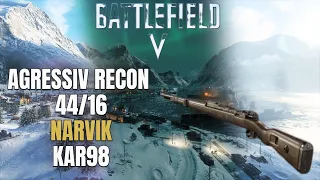 [Battlefield™ V]Narvik Agressiv Recon 44/16 gampelay Ft framboise