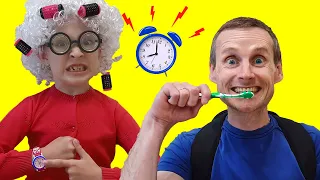 Put On Your Shoes Song / Pretend Play Morning Routine Brush Teeth /Nursery Rhymes Kids Songs