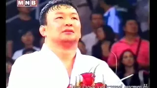 Beijing 2008. Judo. -120kg. Final. Tuvshinbayar (MGL) v Zhitkeyev (KAZ). Part II
