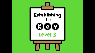 Sight Singing Exercise - Establishing the Key  [Level 3] Major Keys