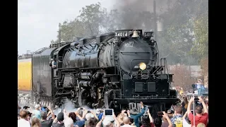 Union Pacific's Big Boy 4014 in Luling & Flatonia, Tx