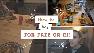 How To Eat For Free or £1 - Feed Your Family With These 5 Meals