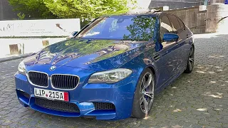 BMW M5 750 CH + DOWNPIPE À 2 DOIGTS DE L’ACCIDENT !😱😈