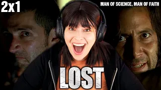 A FANTASTIC PREMIERE - *LOST* Reaction - 2x1 - Man of Science, Man of Faith