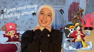 4 Year Anniversary & Birthday Livestream