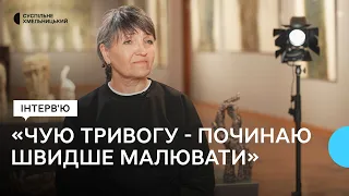 «Це хаос, який треба якось упорядкувати», - Інтерв’ю з художницею Людмилою Давиденко