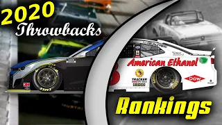 Ranking the 2020 Darlington Throwback Paint Schemes