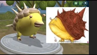 I tried making this fan-made bulborb in spore!