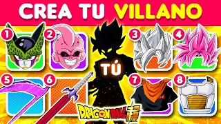 Crea tu Personaje de Villano en Dragon Ball💪🐲👊 Quiz anime | Dragon Ball trivia | SOR anime