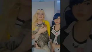 CAT BLOOPER | Chloé Bourgeois and Marinette Dupain-Cheng #cosplay | Miraculous Ladybug