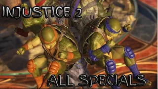 Injustice 2 All Special Moves Including all DLC (4K 60FPS)