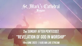 St. Mark's 19th June 2022 - 9am Worship Service - Live Stream