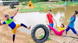 Must watch Very spacial New funny comedy videos amazing funny video 2024🤪Episode19 bindas club fun