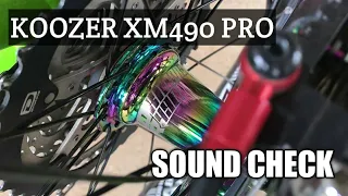 KOOZER XM490 PRO [SOUND CHECK]