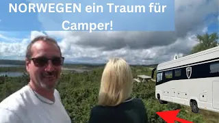 FREISTEHEN NORWEGEN | Wohnmobile Willkommen im Traumland | Wildcamping #Vlog3