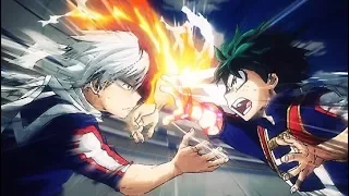 My hero academia AMV[Midoriya vs Todoroki]-Nightcore 《Painkiller》