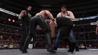 WWE 2K18 authors of pain v the shield