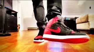 Nike Air Jordan 1 OG "BRED" ON FEET Review - 2013