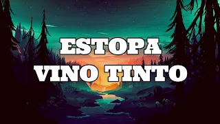 ESTOPA VINO TINTO LETRA