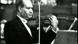 Brahms Double Concerto   David Oistrakh violin   Mstislav