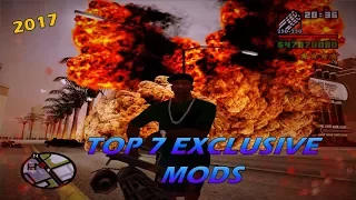 GTA San Andreas Top 7 Exclusive Mods 2017