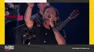 OneRepublic Pumps Up the Crowd With "Counting Stars" | Global Citizen Live