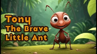 Tony the Brave Little Ant | kids Stories