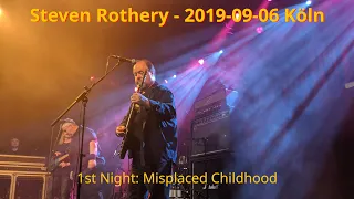 Steven Rothery - 2019-09-06 Köln, Kantine "Misplaced Childhood"-Night (nearly complete concert)