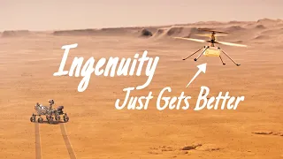 Mars Ingenuity in a Short but Significant Flight I 4K