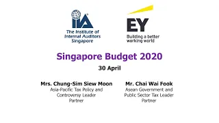 Singapore Budget 2020 Webinar